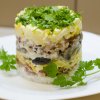Рецепт салату з куркою і грибами