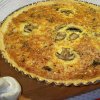 Слоеный пирог с грибами и картошкой