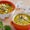 Рецепт сливочного супа с шампиньонами и плавленым сыром