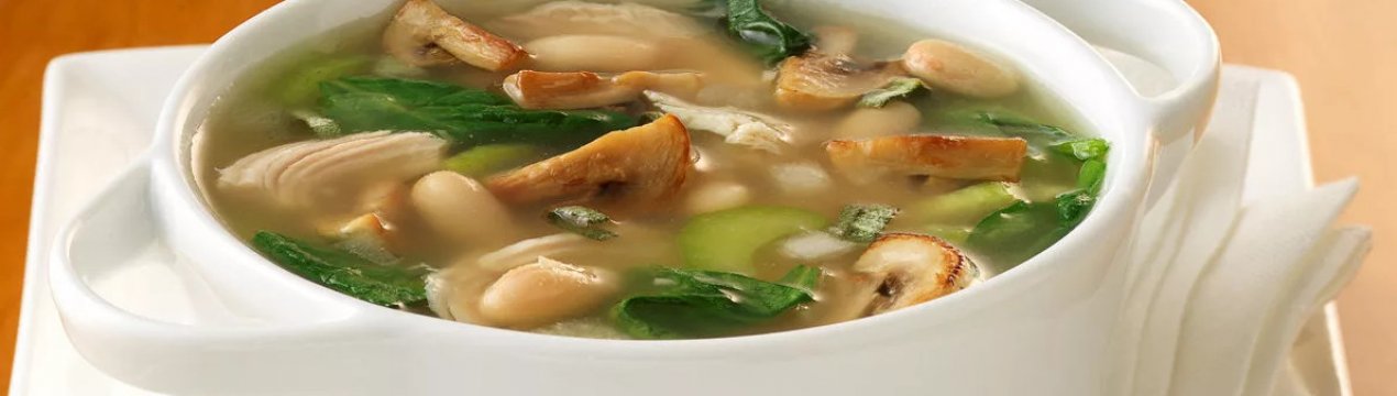 Рецепт смачного супу з лисичками та плавленим сиром