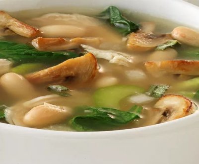 Рецепт смачного супу з лисичками та плавленим сиром