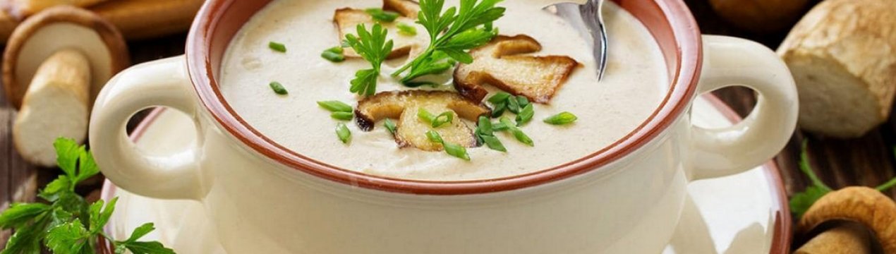 Як готувати в мультиварці крем-суп із печериць