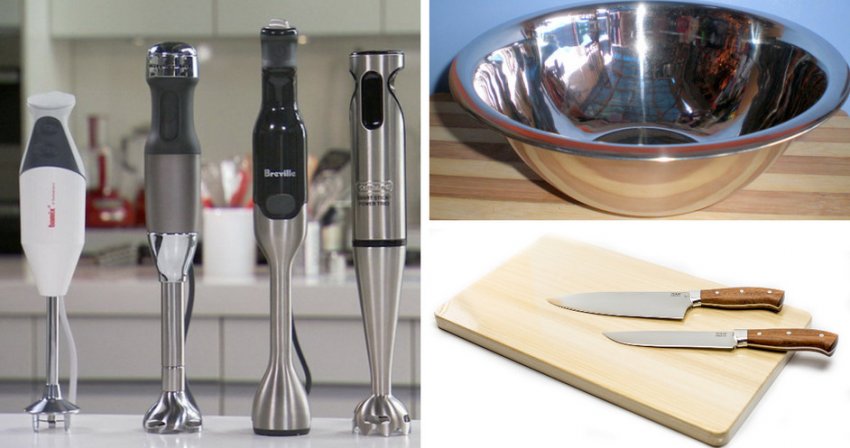 Інвентар для приготування крем-супу