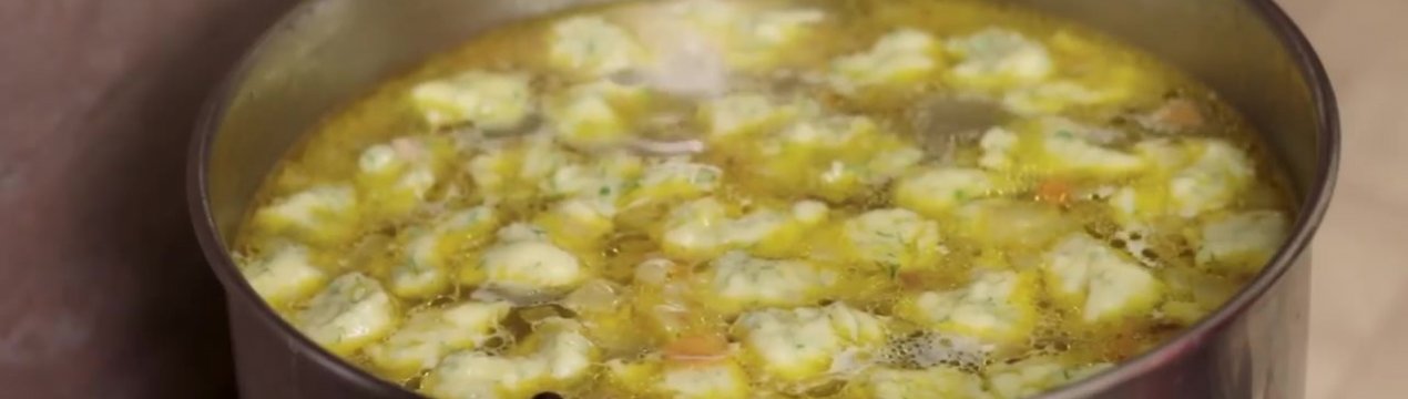 Рецепт смачного супу із заморожених білих грибів