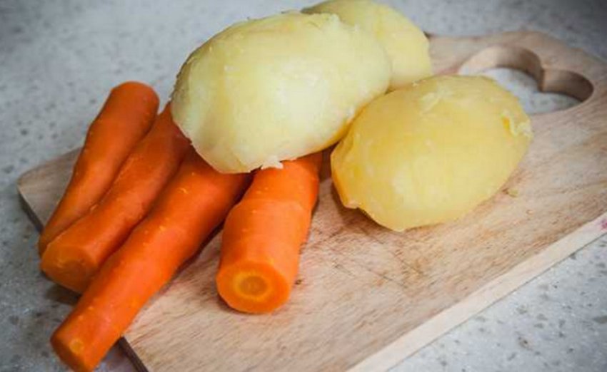 Варені овочі для салату Варені овочі для салату