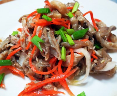 Рецепт приготування смачних глив по-корейськи