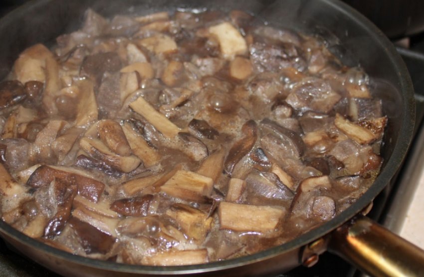 Смажені підберезники Смажені підберезники