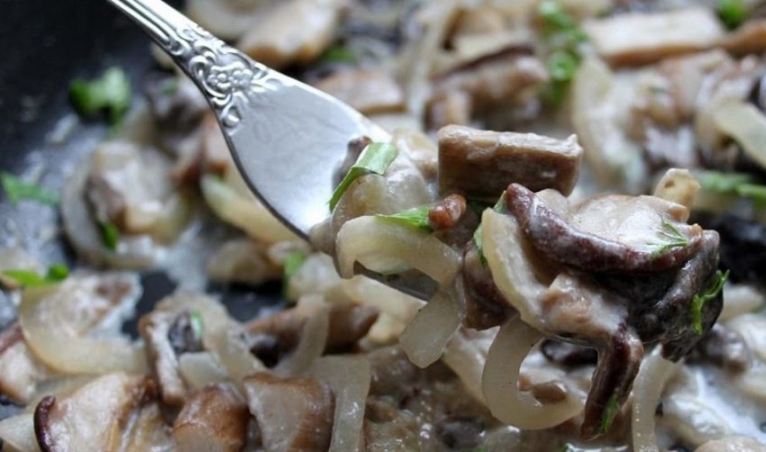 Смажені підберезники Смажені підберезники