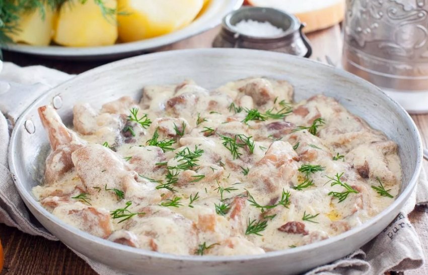 Гриби з сиром Гриби з сиром