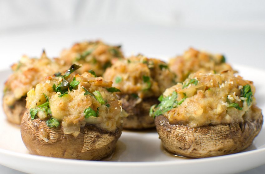 Фаршировані печериці