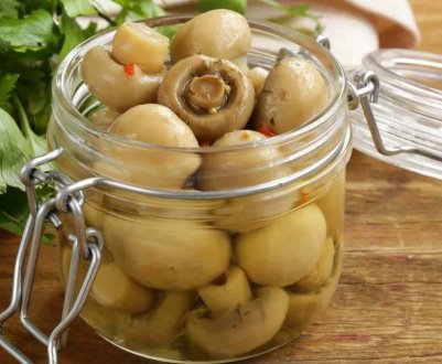 Як маринувати печериці на зиму