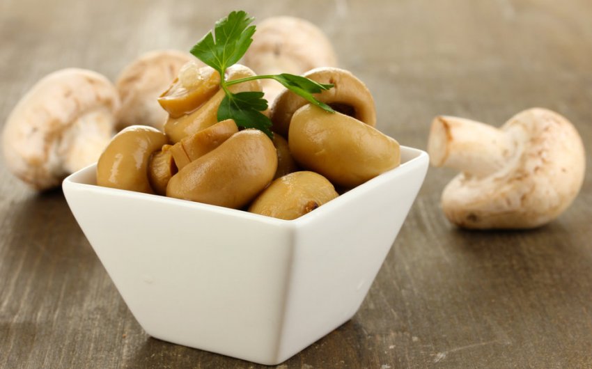 Мариновані печериці