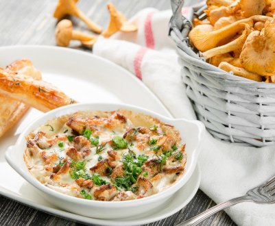 Як готувати соус із лисичками зі сметаною