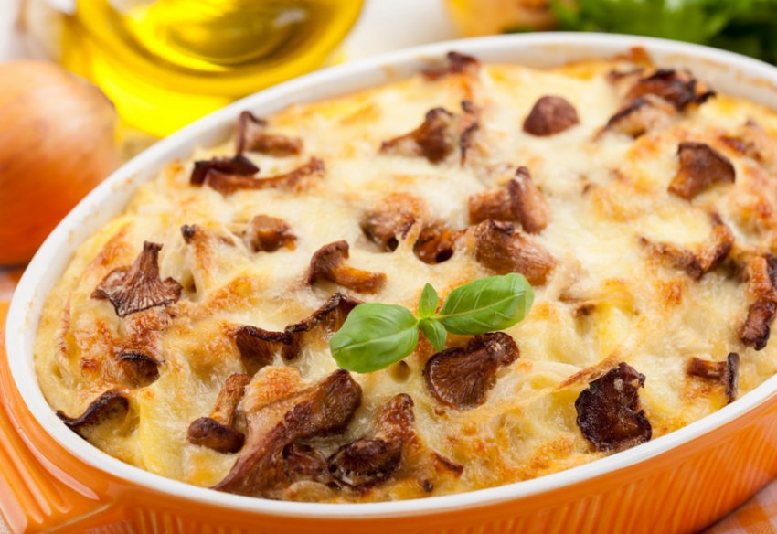 Лисички в духовці Лисички в духовці