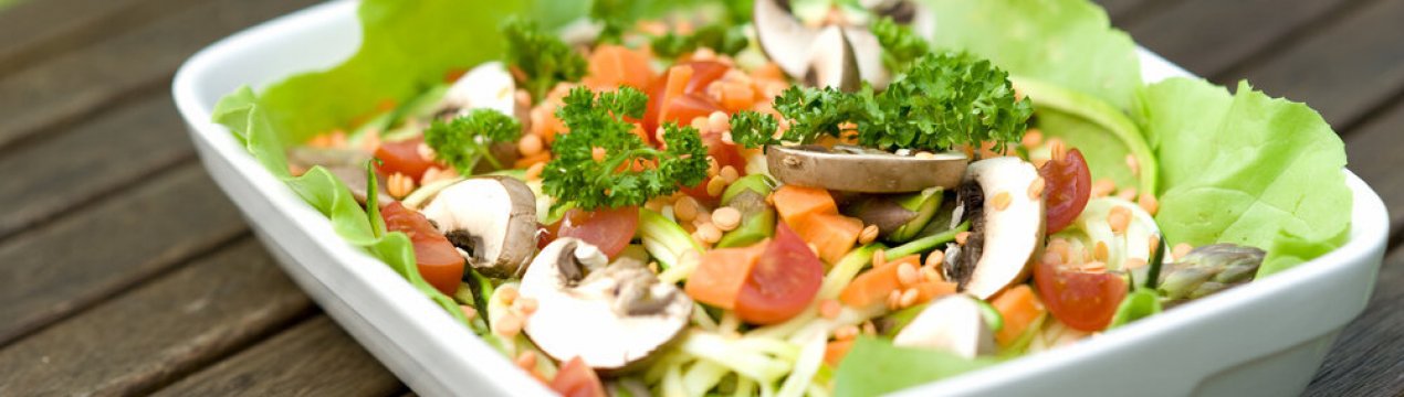 Як приготувати салат із грибами