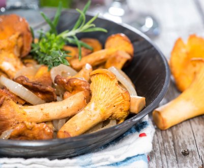 Як смажити лисички