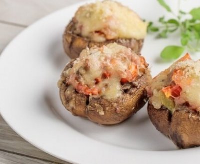 Рецепт смачних печериць на пару