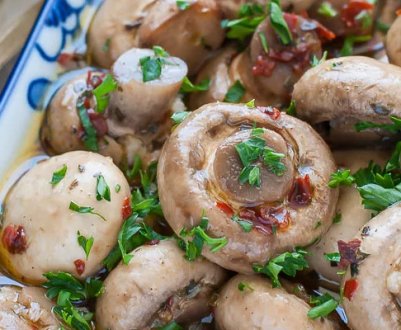 Можна смажити консервовані печериці