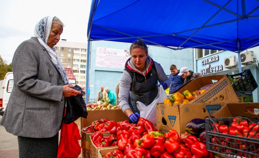 Могилевские фермери успішно реалізують свою продукцію на ярмарках Могилевские фермери успішно реалізують свою продукцію на ярмарках