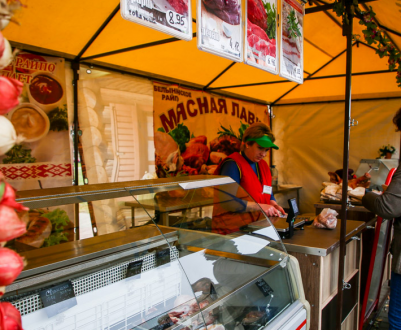 Могилевские фермери успішно реалізують свою продукцію на ярмарках