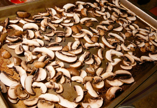 как высушить грибы в духовке электрической