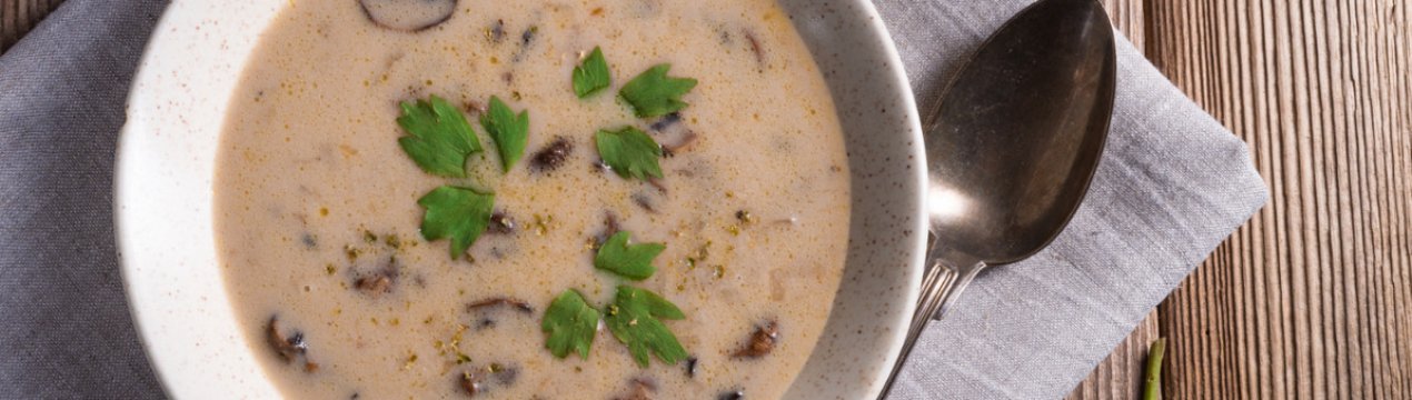 Рецепти супу-пюре з опеньків