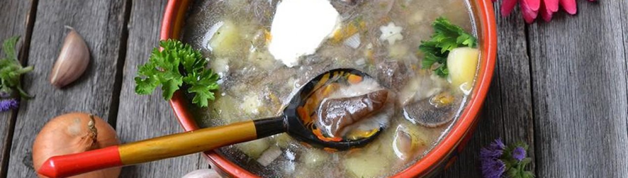 Як готувати суп зі свіжих і заморожених підберезовиків