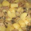 Картофель с грибами в сметане в мультиварке рецепт с фото