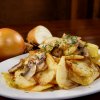 Картофель с грибами в сметане в мультиварке рецепт с фото