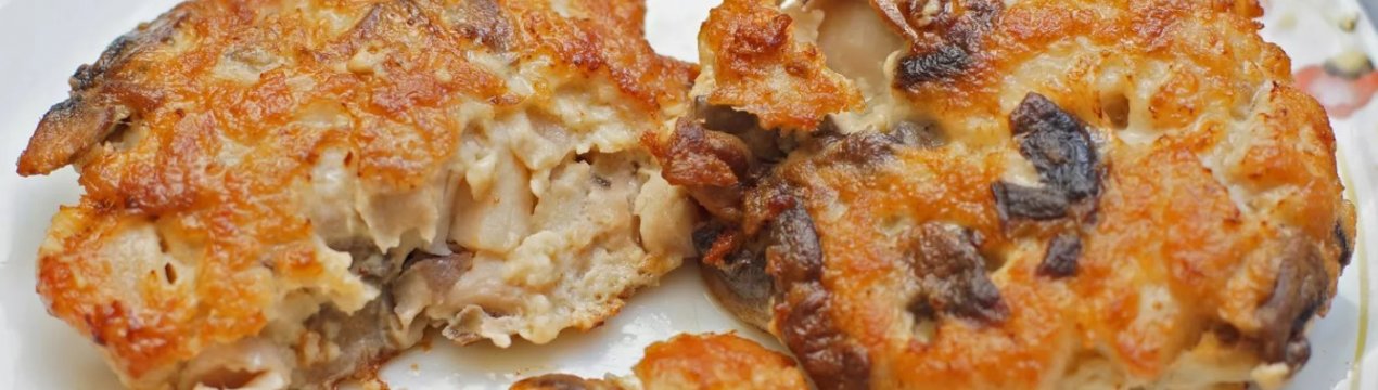 Рецепт смачних курячих котлет із грибами