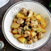 Картофель с грибами в сметане в мультиварке рецепт с фото