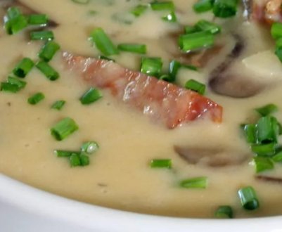 Як зварити сирний суп із гливами?