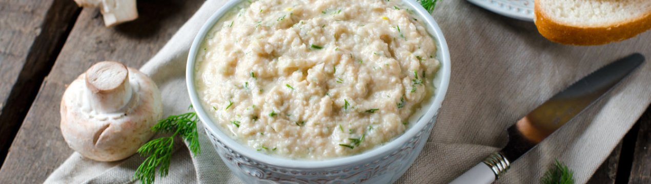 Як приготувати паштет із печериць