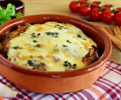 Як приготувати гливи з картоплею в духовці