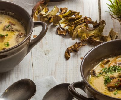 Як приготувати суп із сушеними білими грибами