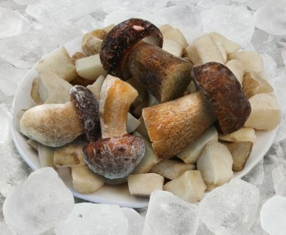 Рецепти приготування свіжозаморожених білих грибів