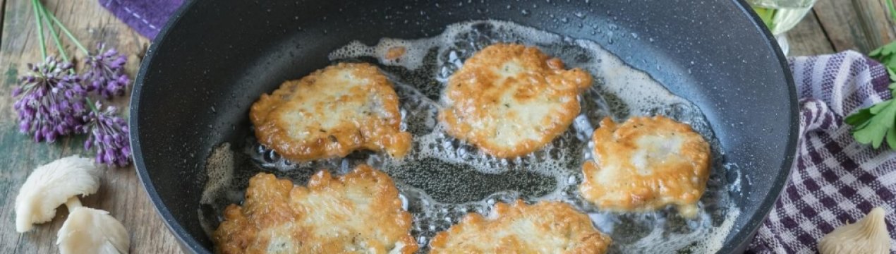 Рецепт смачних відбивних із глив у клярі