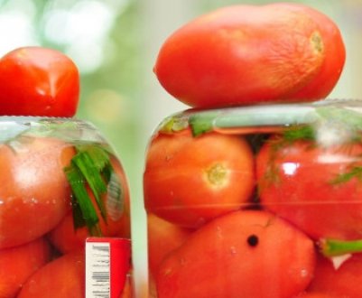 Солимо помідори на зиму в банках