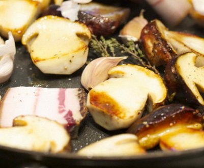 Як смажити білі гриби