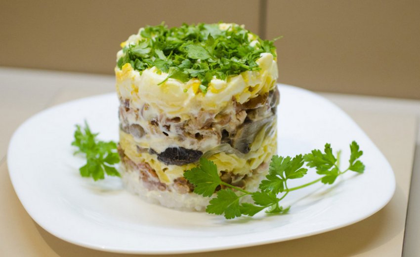 З маринованими грибами З маринованими грибами