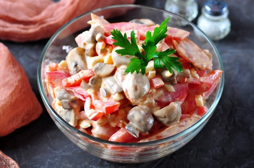 З маринованими грибами З маринованими грибами