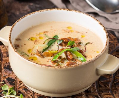 Як готувати крем-суп із лисичок