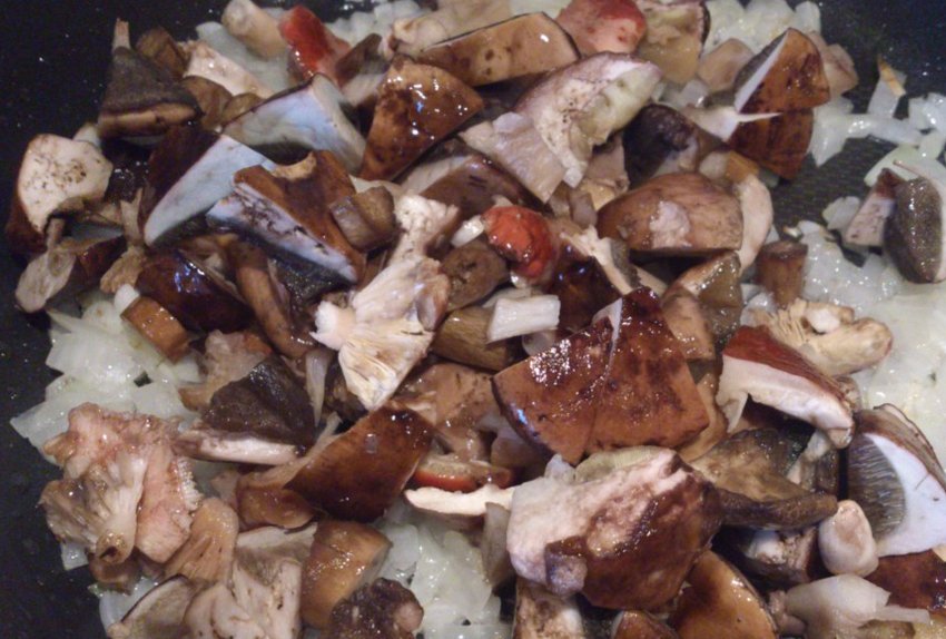 Смажені сироїжки Смажені сироїжки