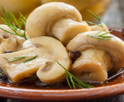 Як солити печериці