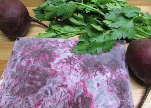 Як заморозити буряки на зиму в домашніх умовах