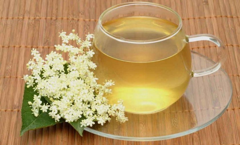 Чай из цветков бузины