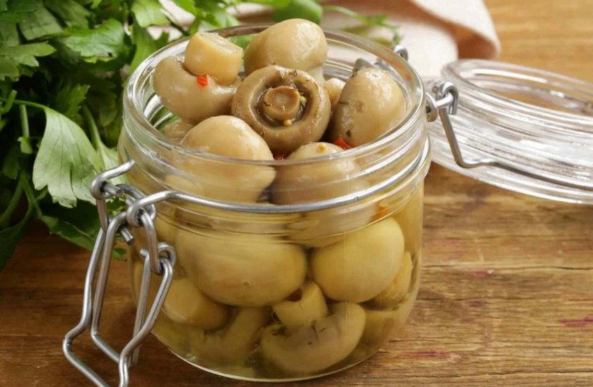Консервовані печериці Консервовані печериці