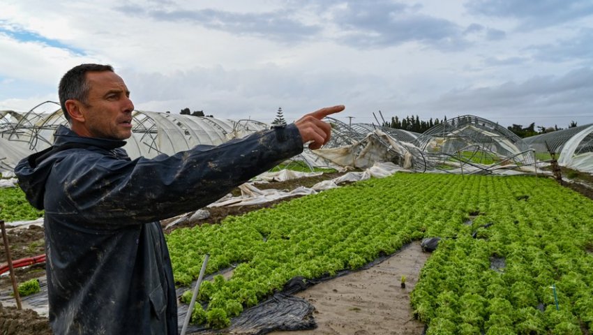 Торнадо и сильные ливни повредили урожай в Испании и на юге Франции Торнадо и сильные ливни повредили урожай в Испании и на юге Франции
