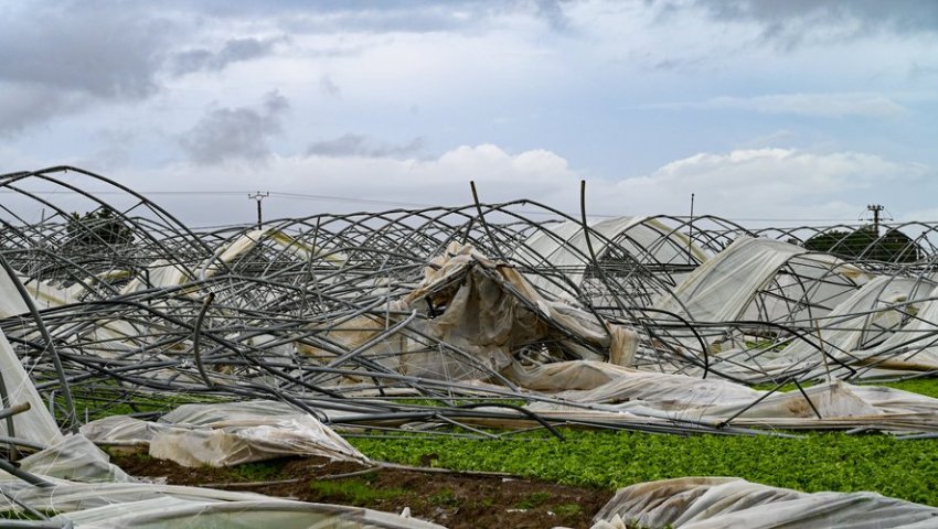 Торнадо и сильные ливни повредили урожай в Испании и на юге Франции Торнадо и сильные ливни повредили урожай в Испании и на юге Франции
