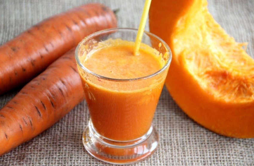 Гарбузово-морквяний сік Гарбузово-морквяний сік